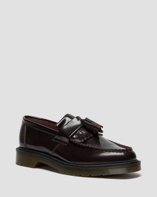 Mocasines Dr. Martens Adrian Tassel Mujer Vino MX-86250